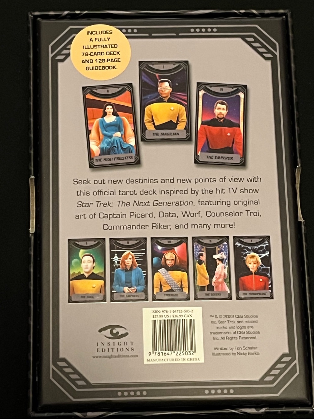 Star Trek the Next Generation Tarot Deck - Picture 2 of 3